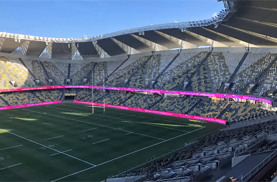 巨大的商业价值！LED球场屏已成为热门赛事标配